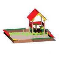 3202 Песочница с домиком