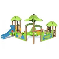 3229 Песочный дворик Джунгли для детской площадки