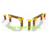 7605 Спортивный элемент Зиг-заг+Шаг за шагом