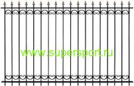 Забор кованый «Выборг»