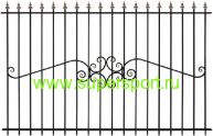 Забор кованый «Гатчина»