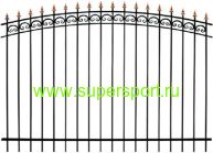 Забор кованый «Луга»