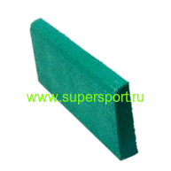 Бордюр из резиновой крошки 50х2х5см