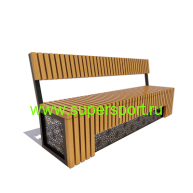 Скамейка Восток 2 м