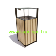 Урна деревянная Эстет с пепельницей