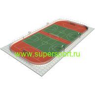 МПХ-7 размер 30х60м с хоккеем