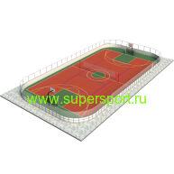 МПХ-6 размер 20х40м с хоккеем