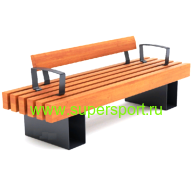 1217 Скамейка диван уличный парковый