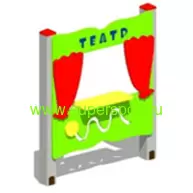 3717-2 Развивающая панель Театр 2