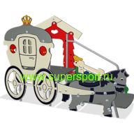 4601 Игровая арт конструкция Карета и Дом