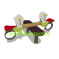 2118 Качалка-балансир на пружинах Кораблики