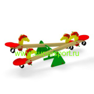2122 Качалка-балансир Лошадки двойные