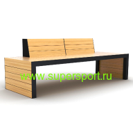 1218 Диван уличный парковый