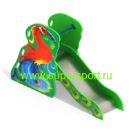 4017 Горка детская Райская птица