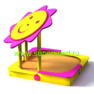 3124 Песочница Солнышко для детской площадки