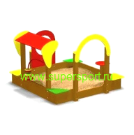 3206 Песочный дворик для детской площадки