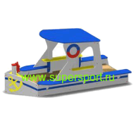 3210 Песочница Яхта для детской площадки