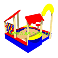 3217 Песочный дворик Счёты для детской площадки