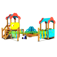 3227 Песочный дворик Морской мир для детской площадки