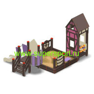 3242 Песочный дворик Фахверк для детской площадки