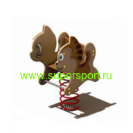 2114 Качалка пружинка Котенок для детской площадки