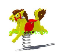 2119 Качалка пружинка Мустанг для детской площадки