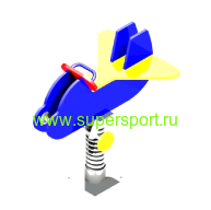 2132 Качалка пружинка Самолёт для детской площадки