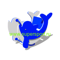 2133 Качалка пружинка Дельфин для детской площадки