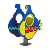 2145 Качалка пружинка Батискаф для детской площадки