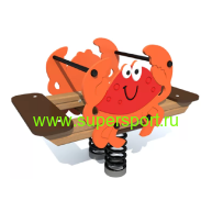 2153 Качалка пружинка Краб для детской площадки