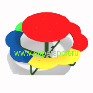 1506 Cтол со скамьями для детской площадки