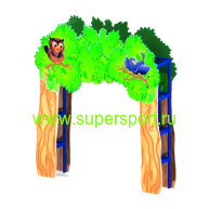 3603 Входная арка Лес для детской площадки