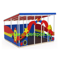 3407 Теневой навес Космос для детской площадки