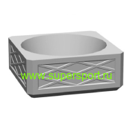 Цветочница бетонная В-3 уличная