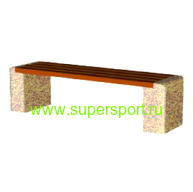 Скамейка бетонная СК-10 парковая