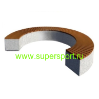 Скамья бетонная полукруглая С-24 парковая