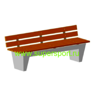 Скамья бетонная С-5С парковая