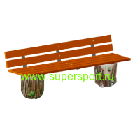 Скамья бетонная Лесная парковая