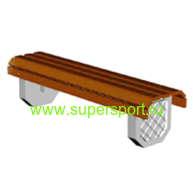 Скамейка бетонная С-4 парковая