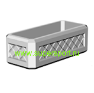 Цветочница бетонная вазон В-5 уличная