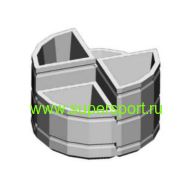 Вазон бетонный составной В-16 уличный