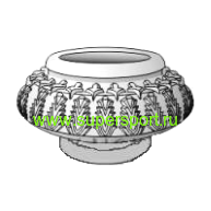 Вазон бетонный Арабский В-20 для цветов