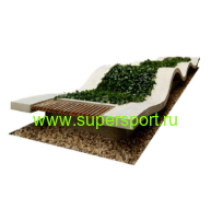 Цветочный комплекс Волна парковый со скамейками