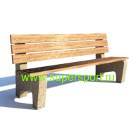 Скамейка Стандарт плюс парковая