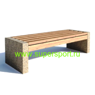 Скамейка Планка парковая