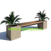 Скамейка Мост парковая