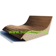 Шезлонг Сочи двойной пляжный термобрус