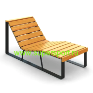 Лежак парковый пляжный