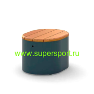 Скамья тумба круглая 1 парковая