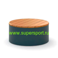 Скамья тумба круглая 2 парковая